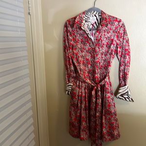 Julie Brown zebra dress size 4